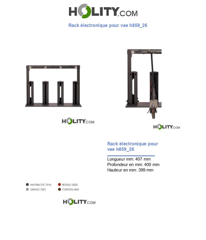 Rack électronique pour vae h859_26