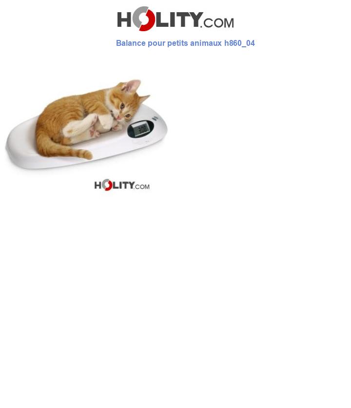 Balance pour petits animaux h860_04