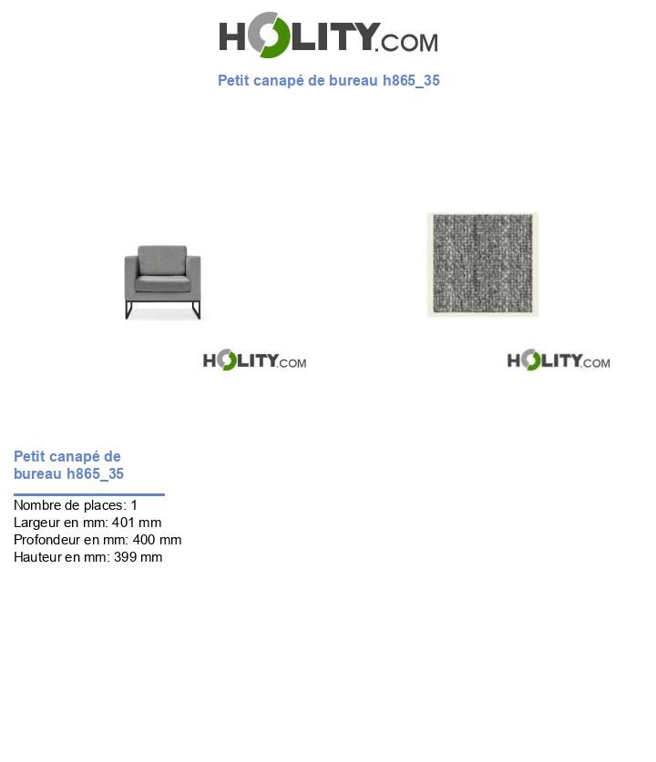 Petit canapé de bureau h865_35