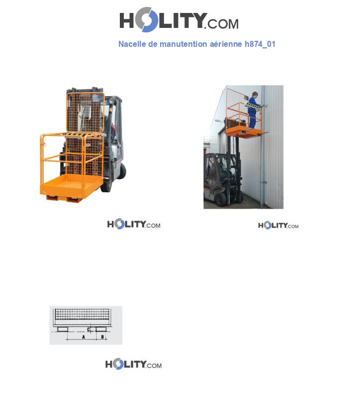 Nacelle de manutention aérienne h874_01