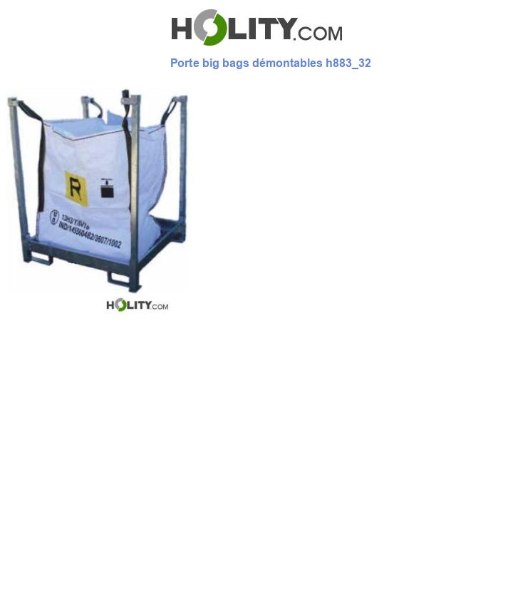 Porte big bags démontables h883_32