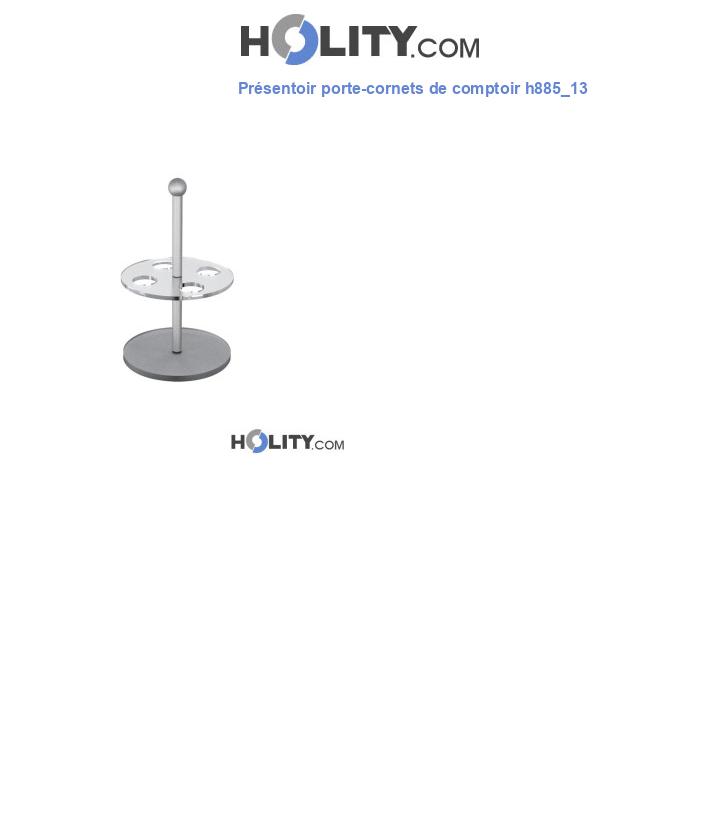 Présentoir porte-cornets de comptoir h885_13