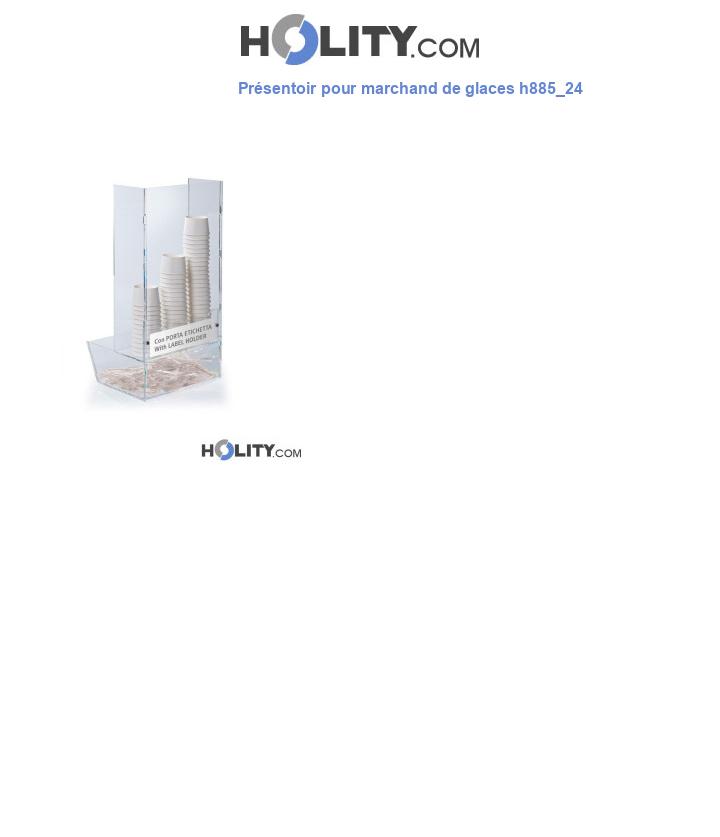 Présentoir pour marchand de glaces h885_24