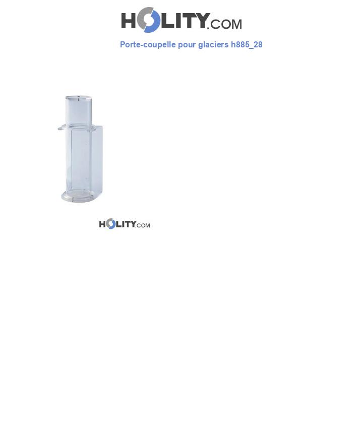 Porte-coupelle pour glaciers h885_28