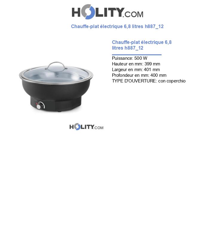 Chauffe-plat électrique 6,8 litres h887_12
