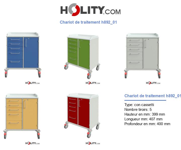 Chariot de traitement h892_01