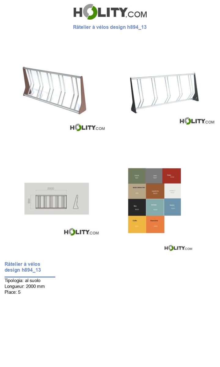 Râtelier à vélos design h894_13