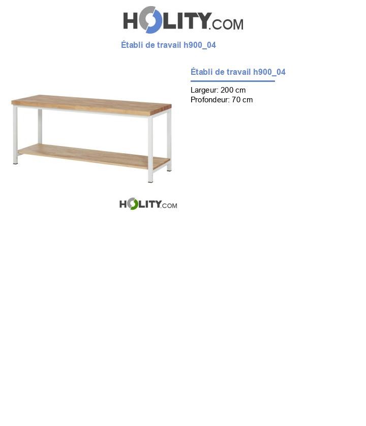 Établi de travail h900_04