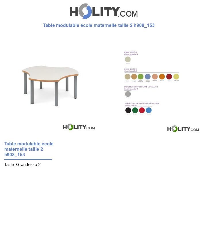 Table modulable école maternelle taille 2 h908_153
