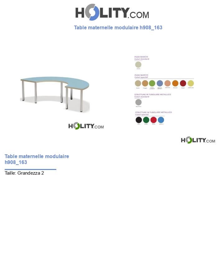 Table maternelle modulaire h908_163