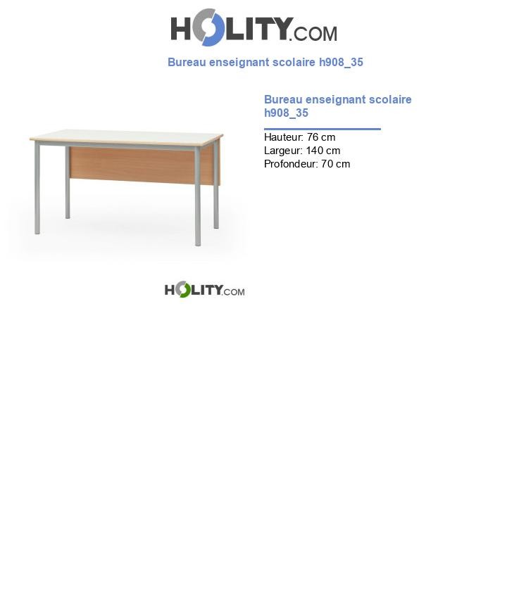Bureau enseignant scolaire h908_35