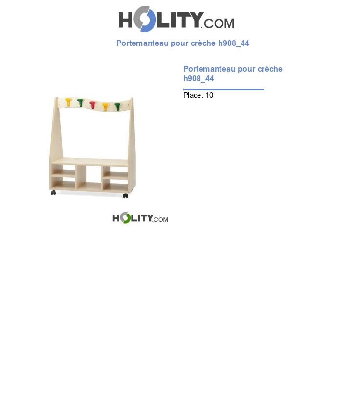 Portemanteau pour crèche h908_44