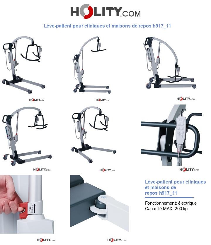Lève-patient pour cliniques et maisons de repos h917_11
