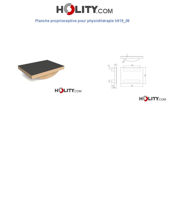 Planche proprioceptive pour physiothérapie h919_08