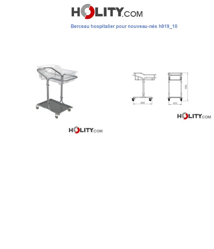 Berceau hospitalier pour nouveau-nés h919_10
