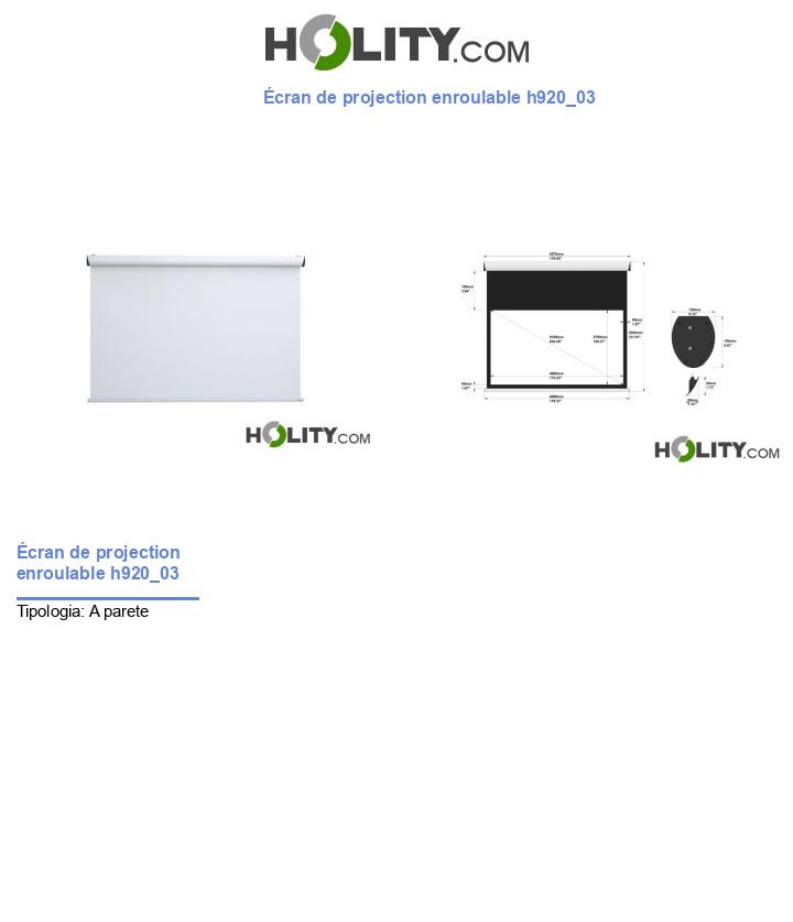 Écran de projection enroulable h920_03