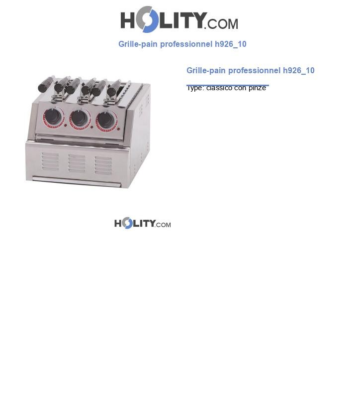 Grille-pain professionnel h926_10