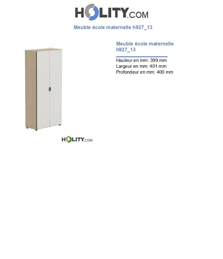 Meuble école maternelle h927_13