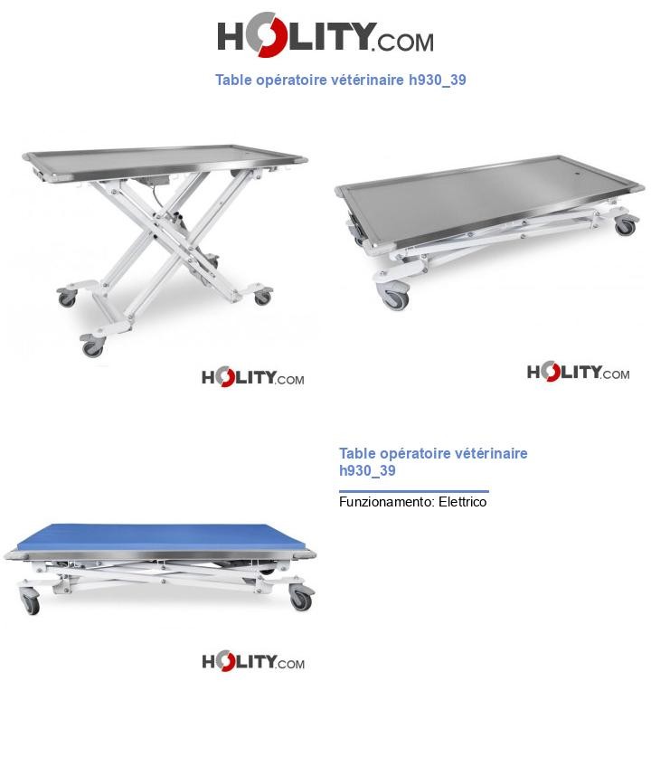 Table opératoire vétérinaire h930_39