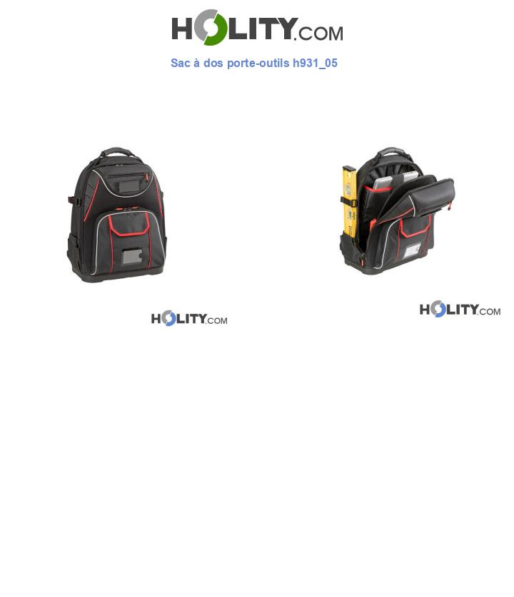 Sac à dos porte-outils h931_05