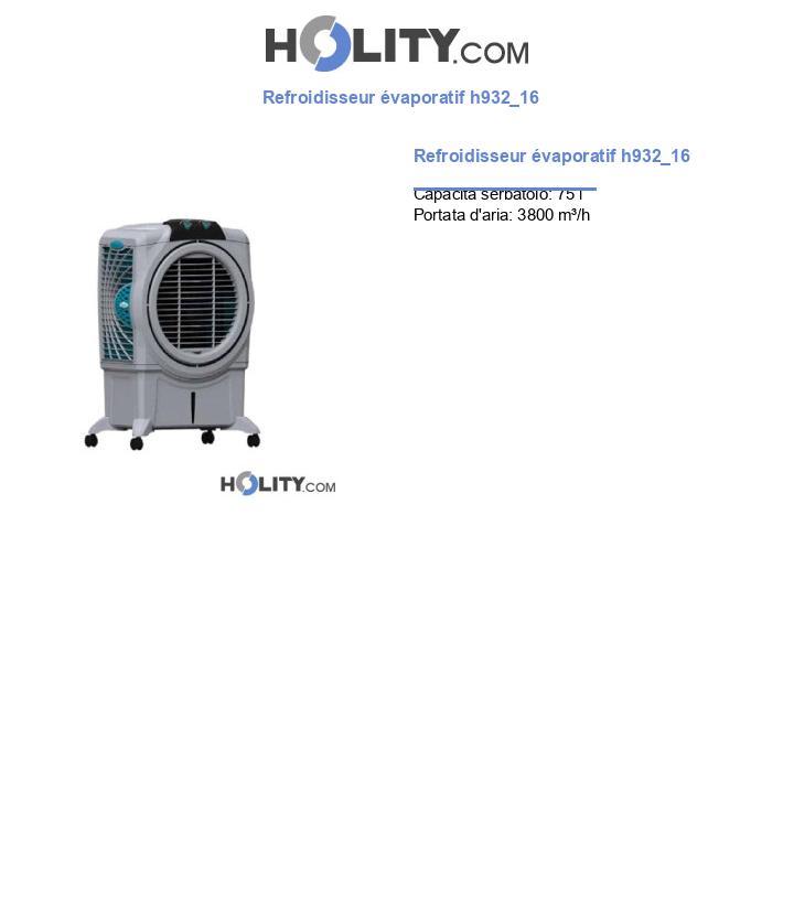 Refroidisseur évaporatif h932_16