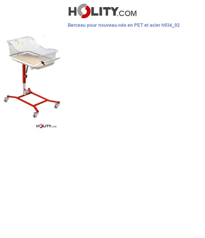 Berceau pour nouveau-nés en PET et acier h934_02