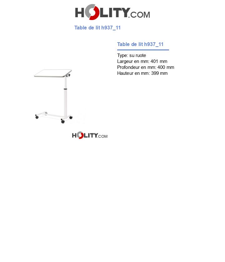 Table de lit h937_11