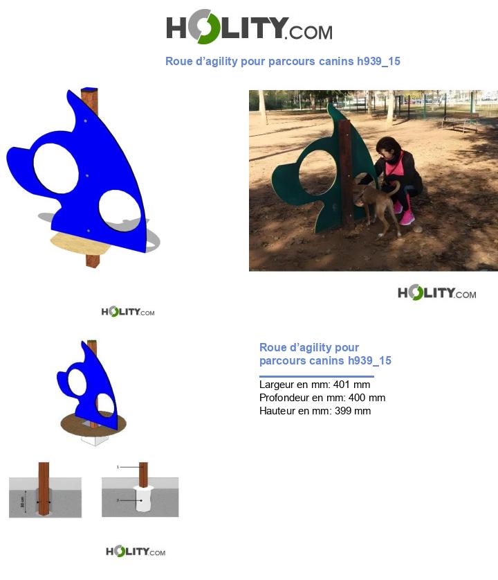 Roue d’agility pour parcours canins h939_15