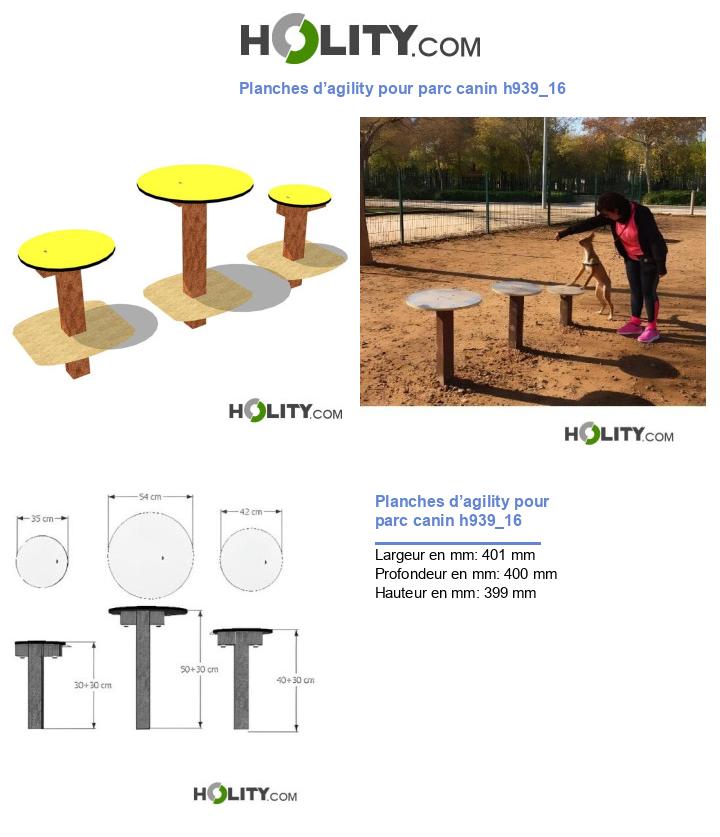 Planches d’agility pour parc canin h939_16