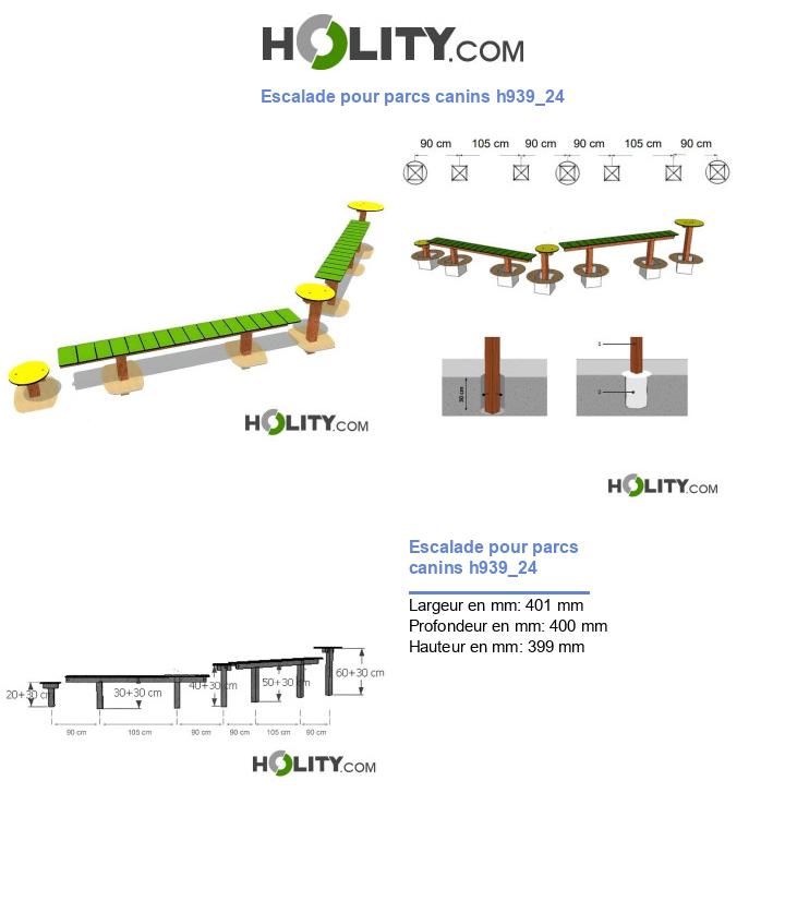 Escalade pour parcs canins h939_24