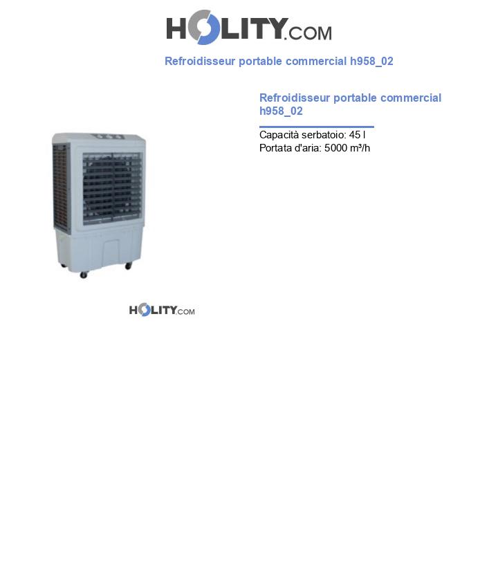Refroidisseur portable commercial h958_02
