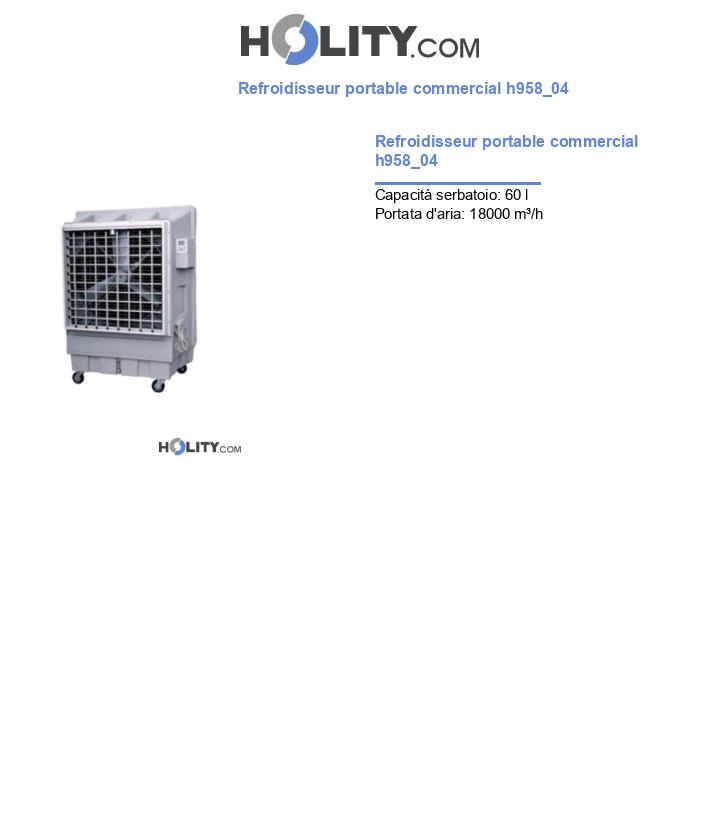 Refroidisseur portable commercial h958_04