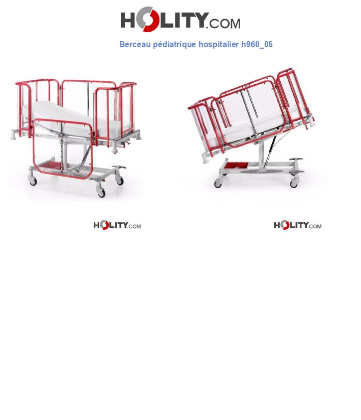 Berceau pédiatrique hospitalier h960_05