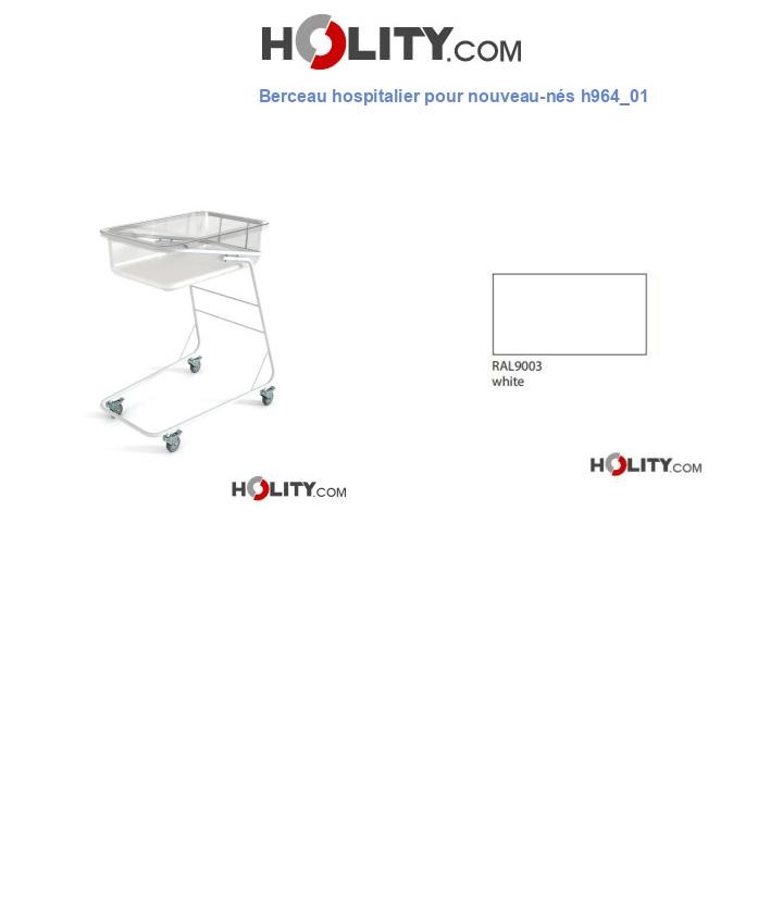 Berceau hospitalier pour nouveau-nés h964_01