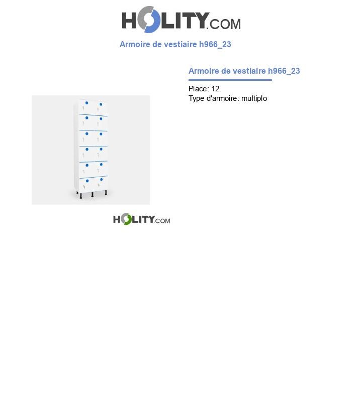 Armoire de vestiaire h966_23