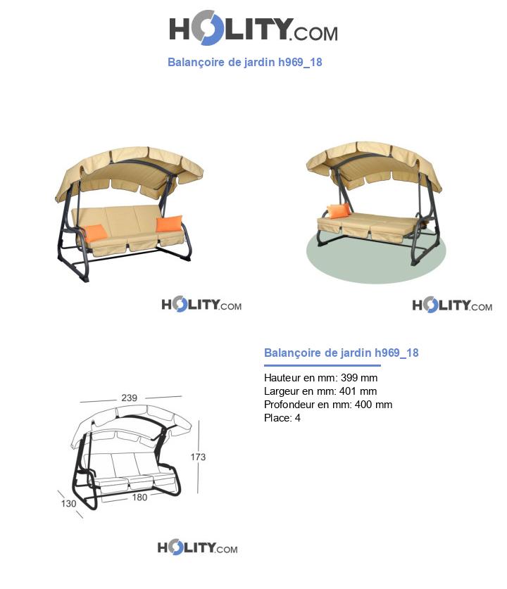 Balançoire de jardin h969_18