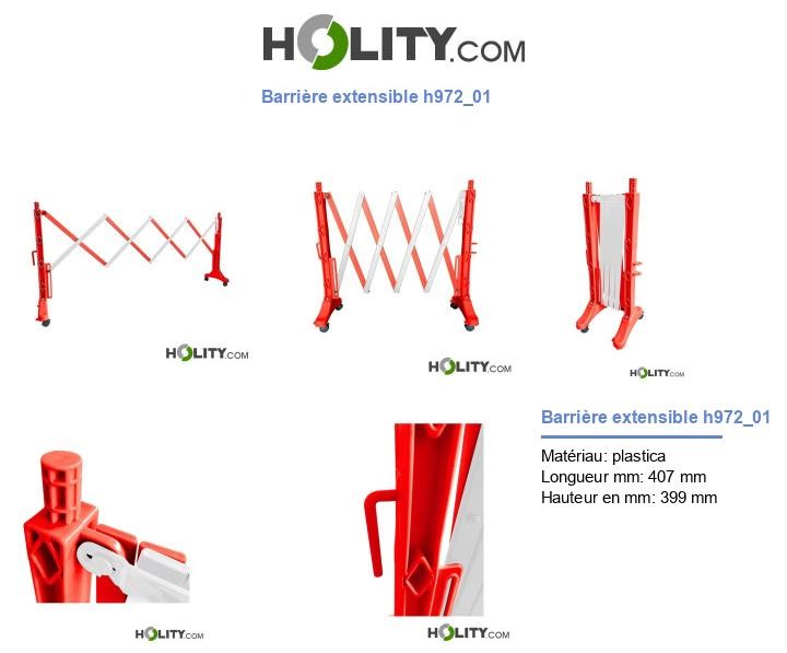 Barrière extensible h972_01