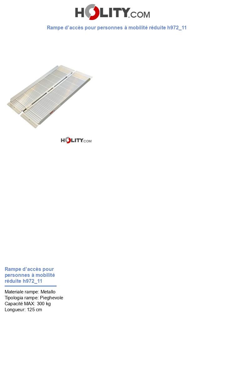 Rampe d’accès pour personnes à mobilité réduite h972_11