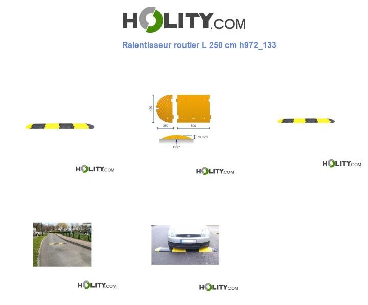 Ralentisseur routier L 250 cm h972_133