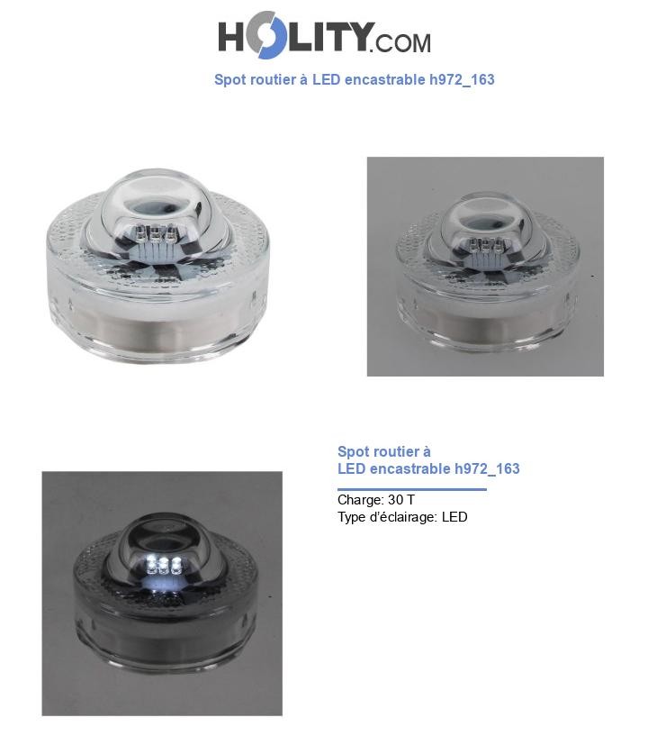Spot routier à LED encastrable h972_163