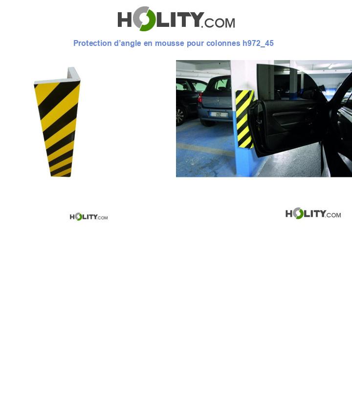 Protection d’angle en mousse pour colonnes h972_45