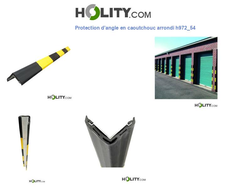 Protection d’angle en caoutchouc arrondi h972_54