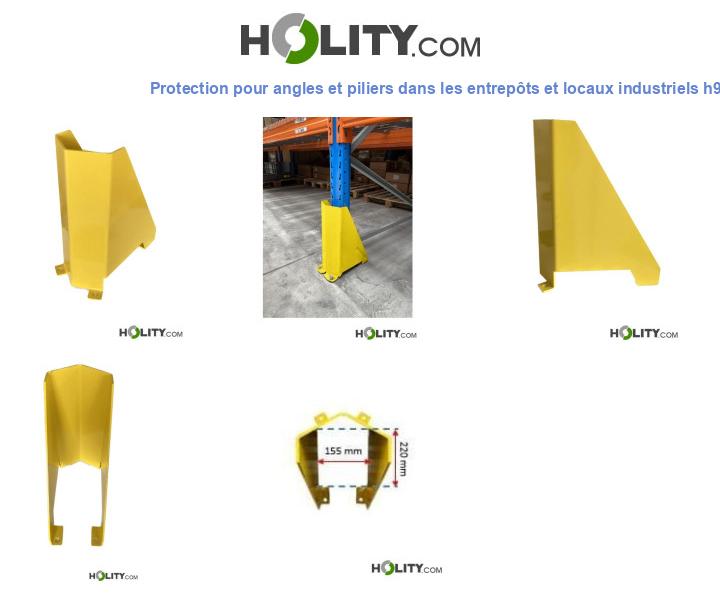 Protection pour angles et piliers dans les entrepôts et locaux industriels h972_57