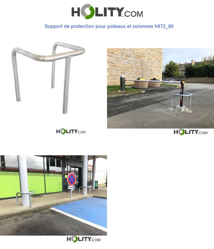Support de protection pour poteaux et colonnes h972_60