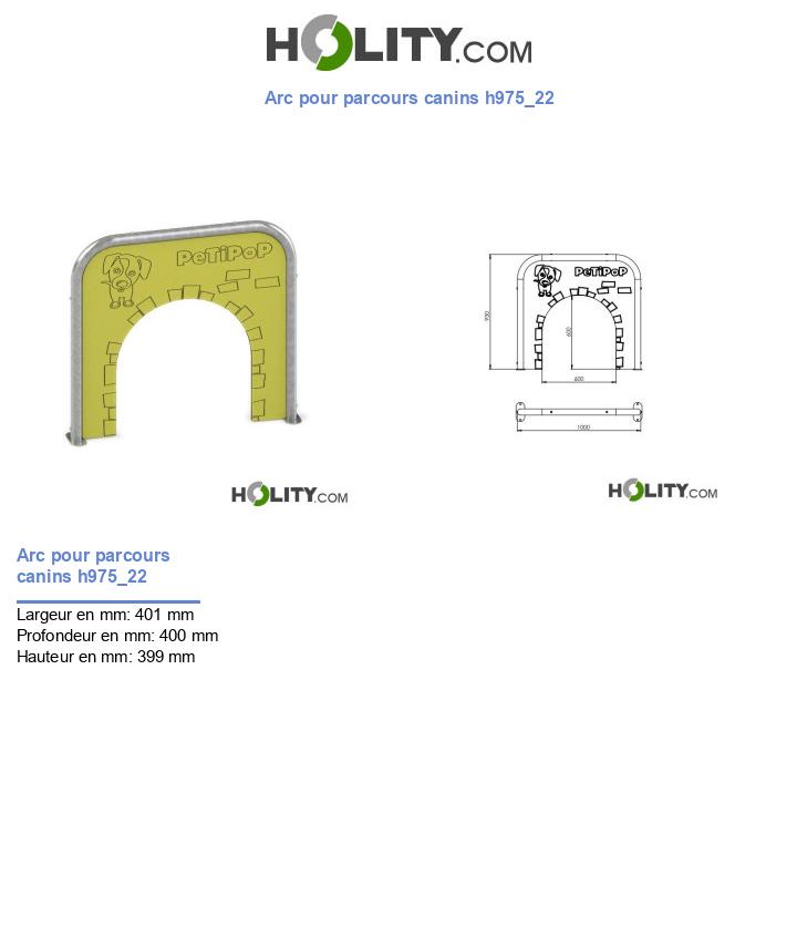 Arc pour parcours canins h975_22