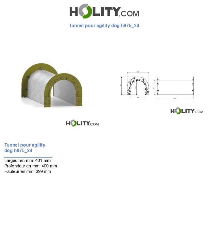 Tunnel pour agility dog h975_24