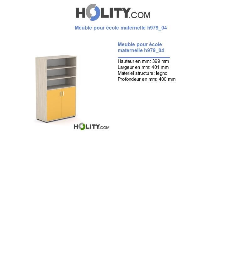 Meuble pour école maternelle h979_04