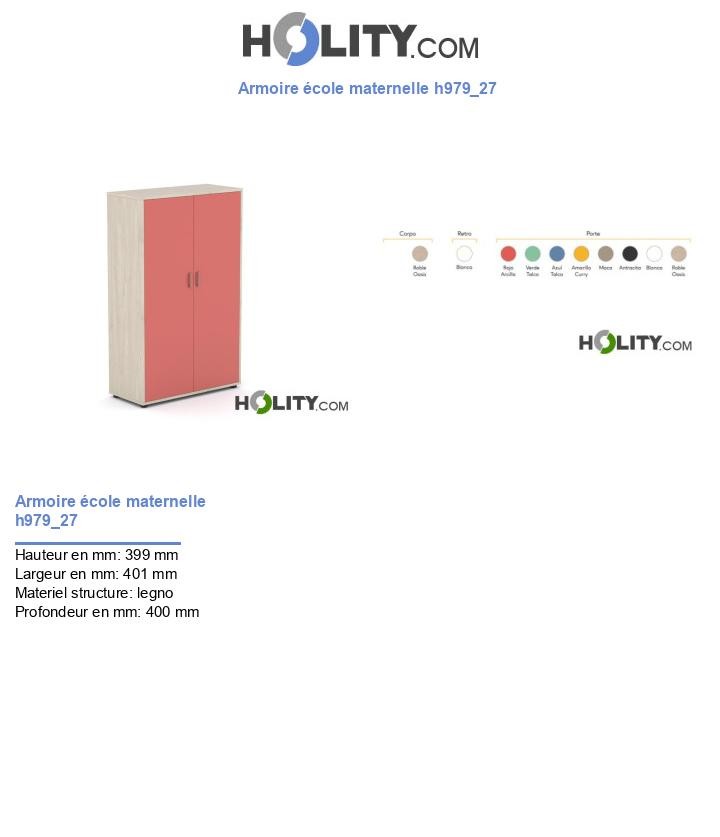 Armoire école maternelle h979_27