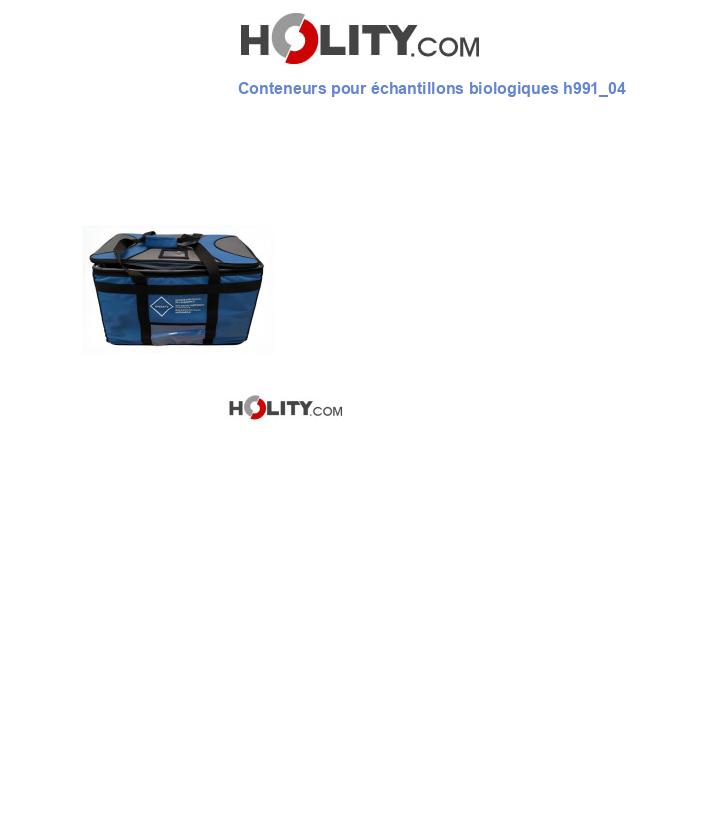 Conteneurs pour échantillons biologiques h991_04