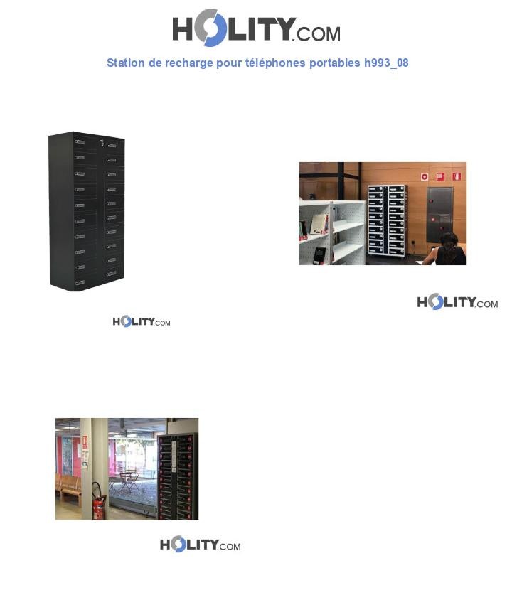 Station de recharge pour téléphones portables h993_08